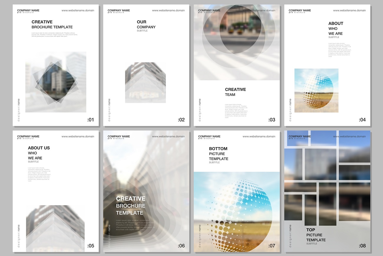 Broschüre (Design Kreativ Grafik Ether Kreativ Prime)